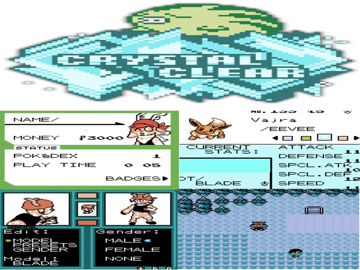 Pokemon Crystal Clear 1