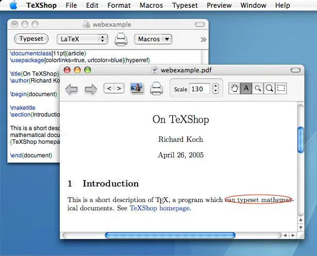 TeXShop 1