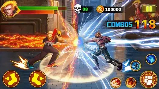 Street Fighting2: K.O Fighters is an intense and action-packed fighting game