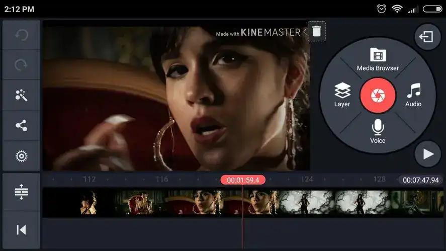 KineMaster is a mobile video editing app