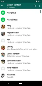 WhatsApp for Android 2