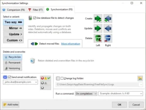 FreeFileSync for Windows 3