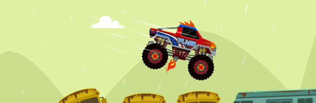 Monster Truck Game for Kids