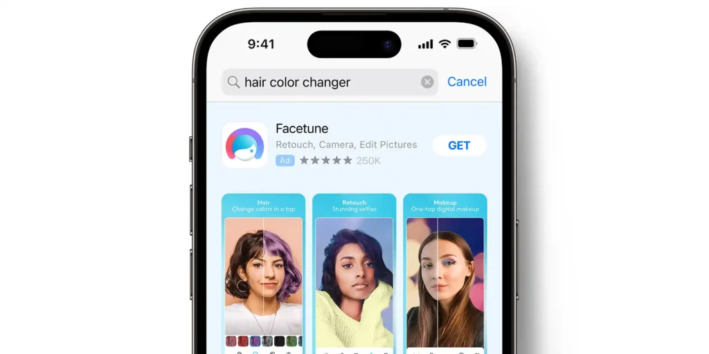 Facetune is a popular photo-editing app