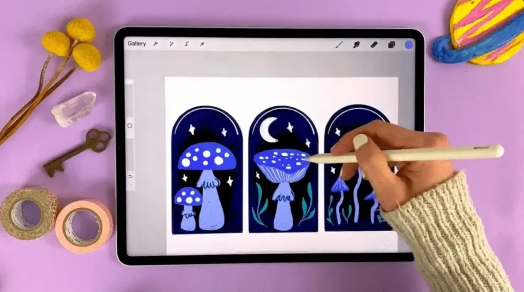 Procreate is a leading digital illustration app