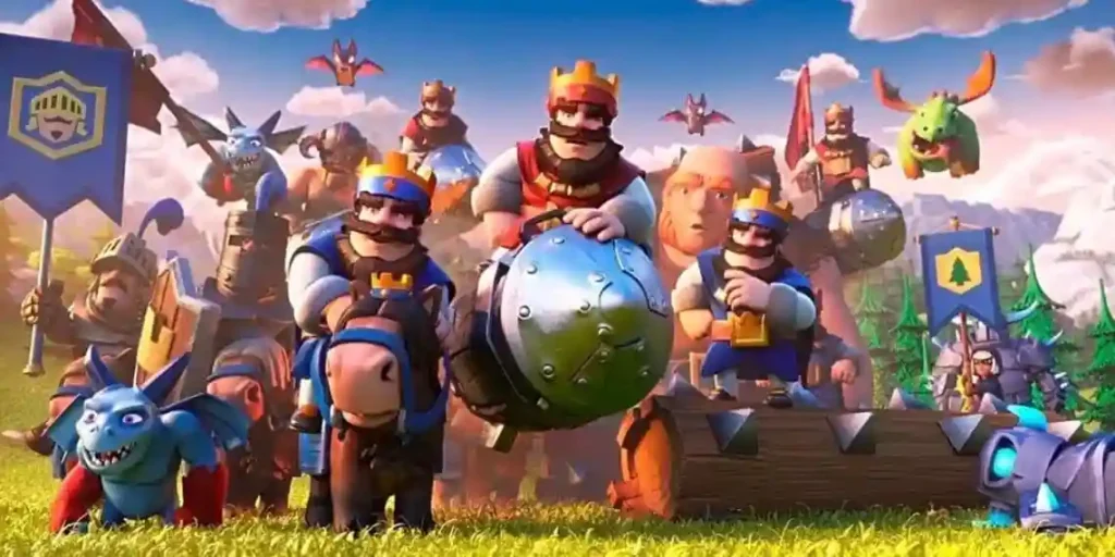 Clash Royale is a real-time multiplayer strategy game